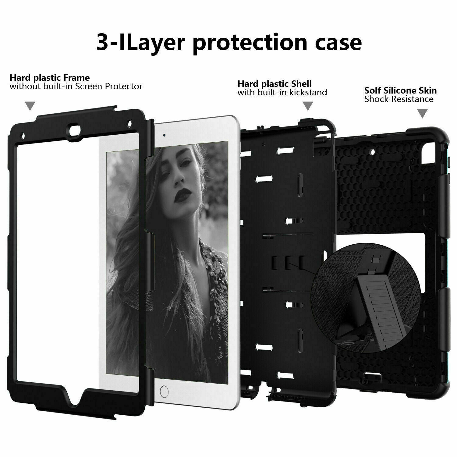 Étui Rugged Defender pour iPad Air 13 Étui Rugged Defender pour iPad Air 13